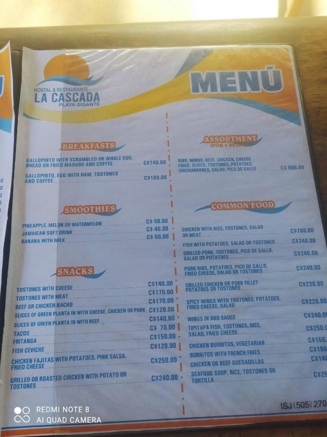 La Cascada Hostel & Restaurant Rivas Dış mekan fotoğraf